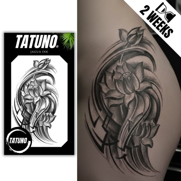Tatuaż jagua półtrwały magia lotosu