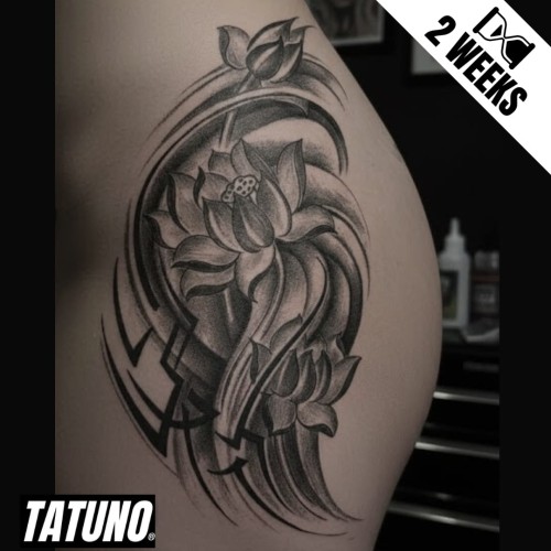 Tatuaż jagua półtrwały magia lotosu