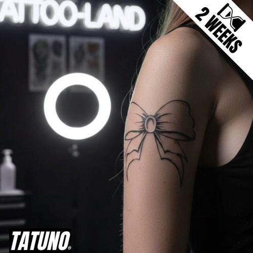 Tatuaż jagua półtrwały wstążki