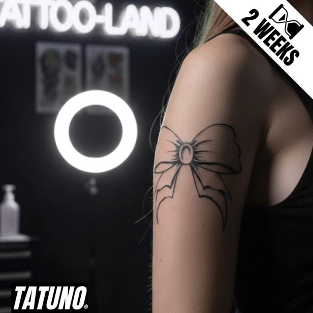 Tatuaż jagua półtrwały wstążki