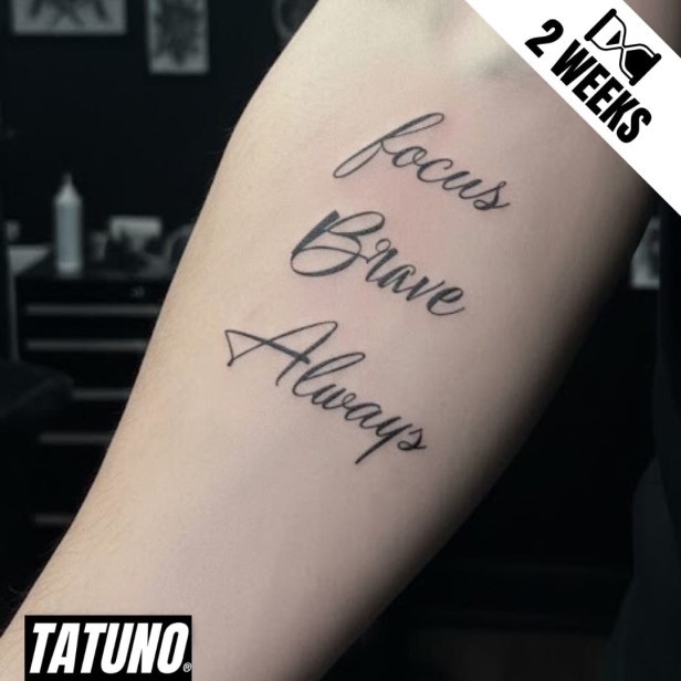 Tatuaż jagua półtrwały focus brave always