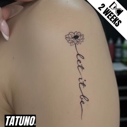 Tatuaż jagua półtrwały let it be