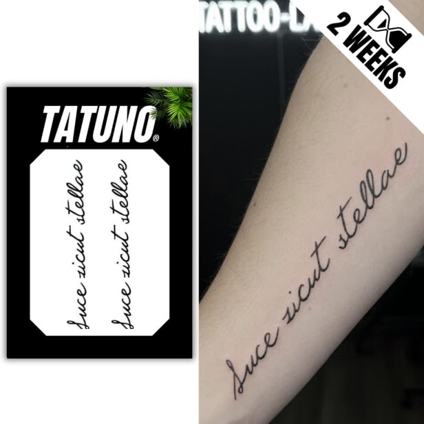 Tatuaż jagua półtrwały świeć jak gwiazdy