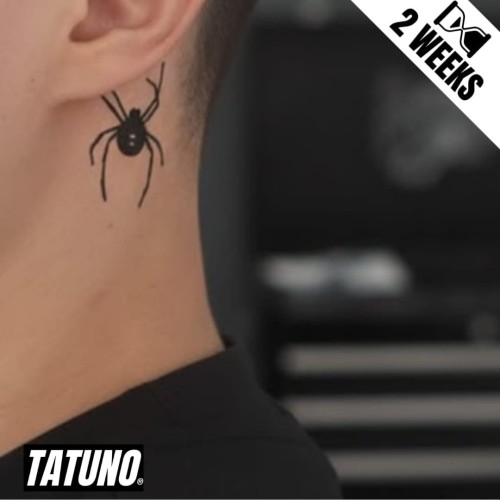 Tatuaż jagua półtrwały czarna wdowa pająk