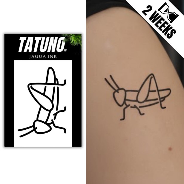 Tatuaż jagua półtrwały konik polny