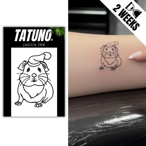 Tatuaż jagua półtrwały świnka morska