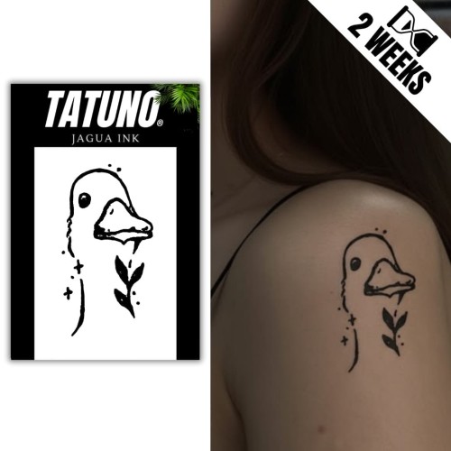 Tatuaż jagua półtrwały kaczka