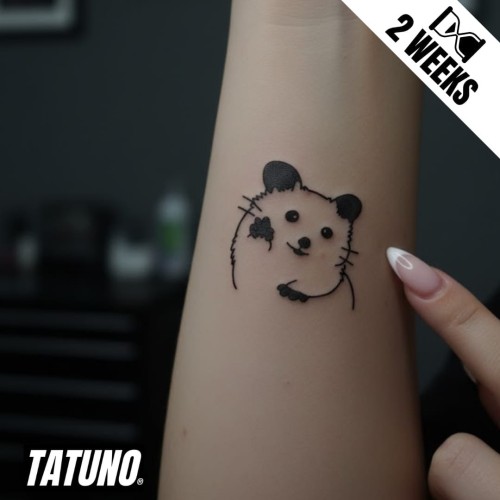 Tatuaż jagua półtrwały chomik