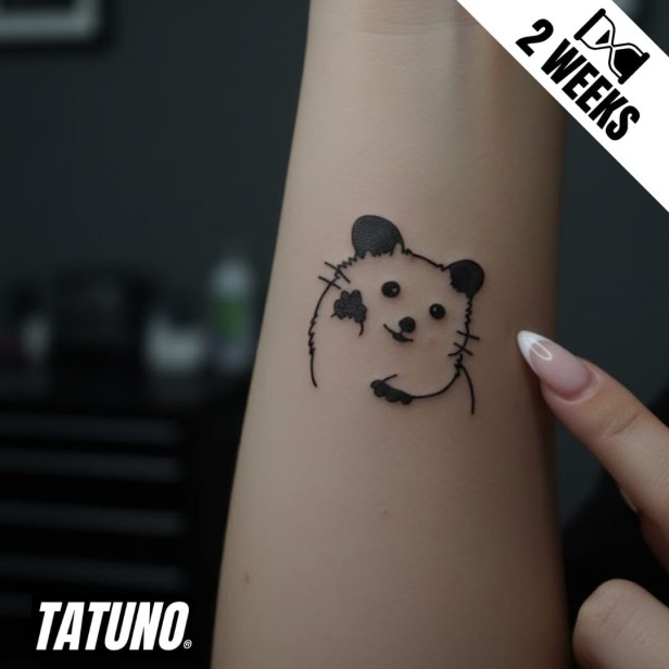 Tatuaż jagua półtrwały chomik