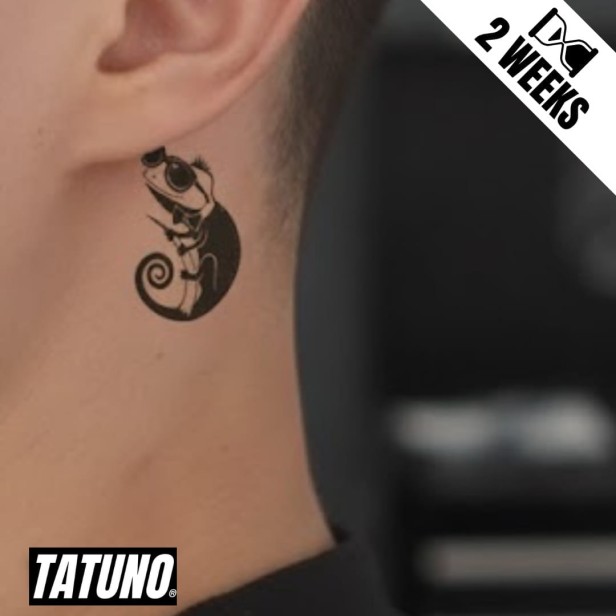 Tatuaż jagua półtrwały kameleon