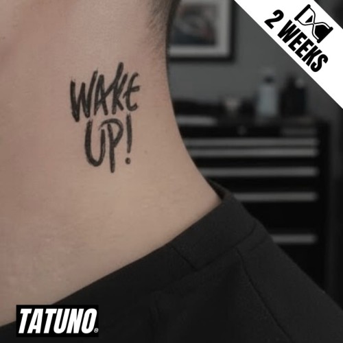 Tatuaż jagua półtrwały wake up
