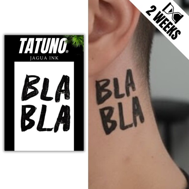 Tatuaż jagua półtrwały bla bla