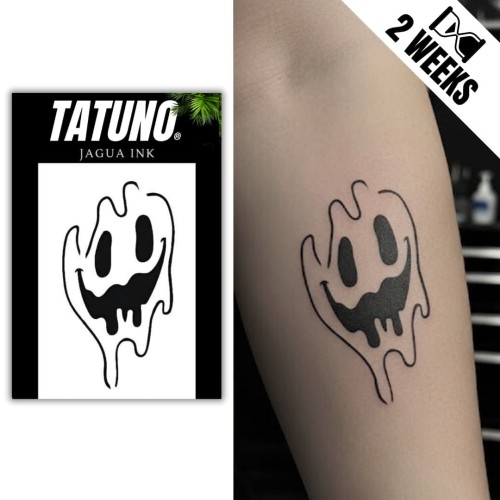 Tatuaż jagua półtrwały duch z dobrym humorem
