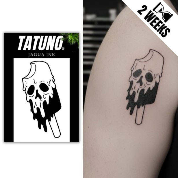 Tatuaż jagua półtrwały słodka śmierć