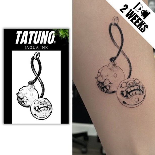 Tatuaż jagua półtrwały szepty uwiązane w ciszy