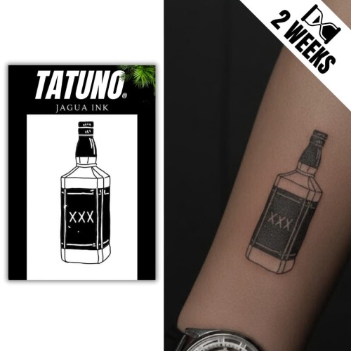 Tatuaż jagua półtrwały klasyka whisky