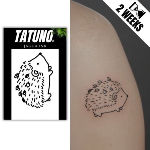 Tatuaż jagua półtrwały dokąd nocą tupta jeż