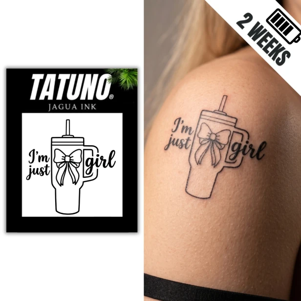 Tatuaż półtrwały I'm just girl