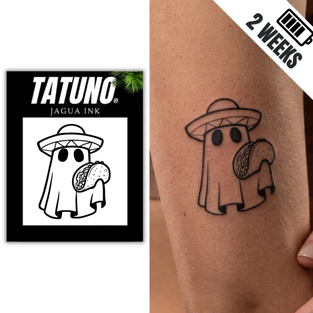 Tatuaż półtrwały taco duch