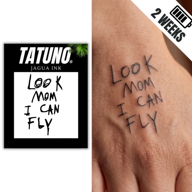Tatuaż półtrwały look mom I can fly
