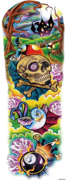 tatuaż na halloween