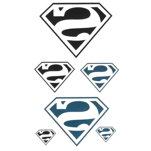 Tatuaże superman superbohater