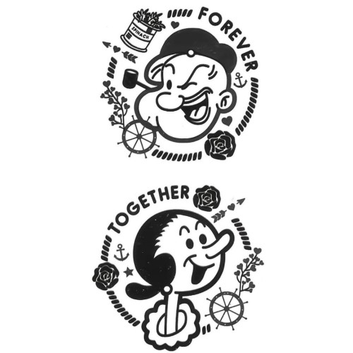 Tatuaże dla dzieci papaj