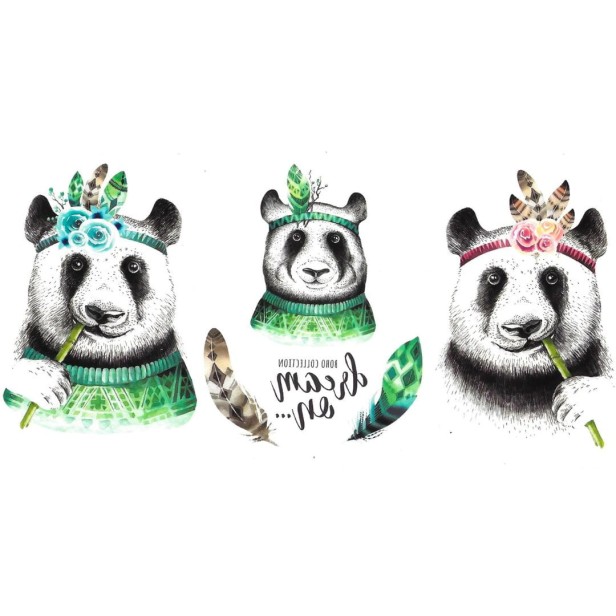 Tatuaże dla dzieci pandy