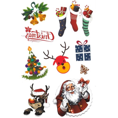 Tatuaże dla dzieci merry christmas