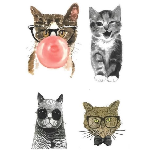 Tatuaż dla dzieci kotki