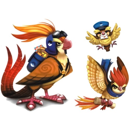 Tatuaż dla dzieci papugi ptaki