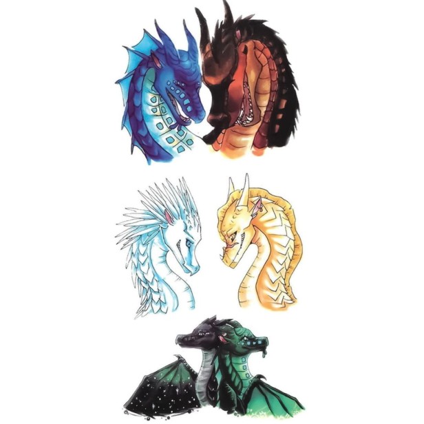 Tatuaże dla dzieci smoki