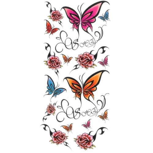 Tatuaże dla dzieci motylki