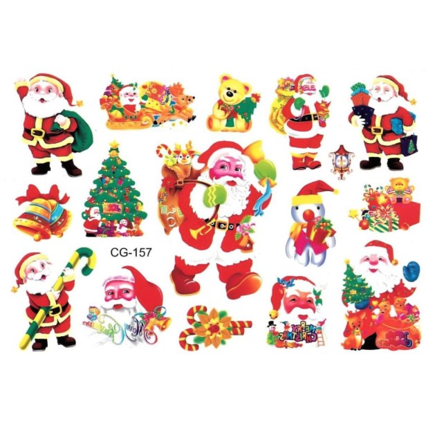 Tatuaże dla dzieci Święty Mikołaj