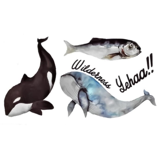 Tatuaż tymczasowy ryby