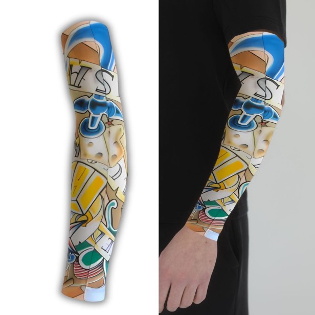 Rękaw materiałowy motyw kasyna