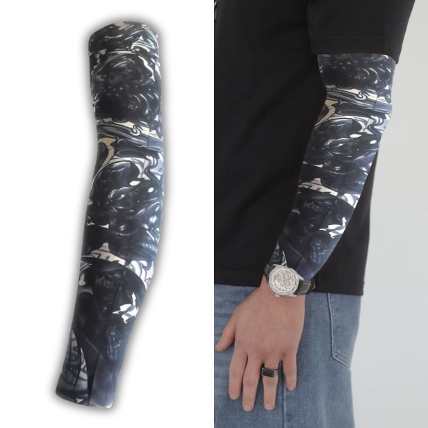 Rękaw materiałowy czarne demony