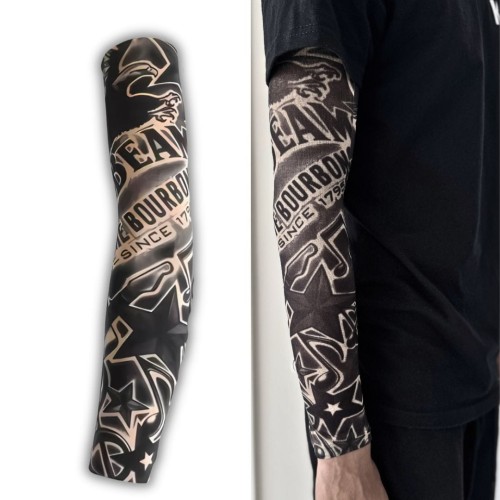 Rękaw materiałowy motyw whiskey bourbon