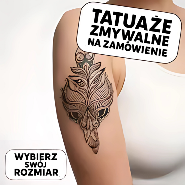 Tatuaż tymczasowy na zamówienie (id: 4018)